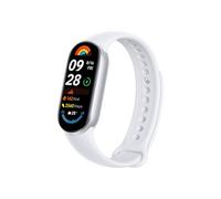 Xiaomi Smart Band 9 Glacier Silver - Écran AMOLED 1,62'' - Écran Tactile, Tracker Multisport, Suivi d'activité, Moniteur de fréquence Cardiaque - Connectivité Bluetooth