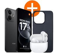 Xiaomi - Smartphone Pack Redmi Note 17 Pro Noir 256go 5g + Redmi Buds 8 Lite + Coque Incluse