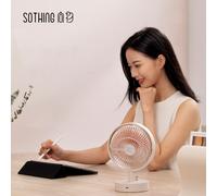 Xiaomi Sothing Pulpit Aromaterapia Wentylator Poruszaj?Ca G?Ow? Inteligentny Wy?Wietlacz Cyfrowy Mini Wentylator Typu C Wymagalny Przeno?Ny Niski Poziom Ha?Asu