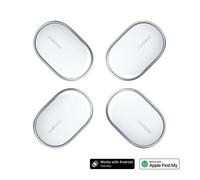 XIAOMI Tag - Bagages - Compatible avec Apple Find My et Google Android Find Hub- Autonomie de Plus d’Un an - Lot de 4 - Blanc