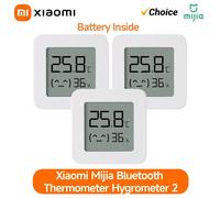 XIAOMI thermomètre 2 Mijia électrique Bluetooth sans fil intelligent hygromètre thermomètre détection de température MI Mijia Home APP 4 pièces