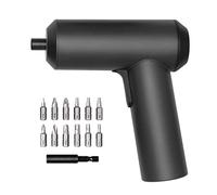 Xiaomi Tournevis rechargeable sans fil Mijia 3.6V 2000mAh Li-ion 5N.m Tournevis électrique avec 12 pièces S2 embouts de vis pour la maison