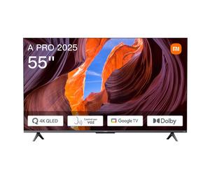 Xiaomi TV A Pro 2025 Téléviseur 4K QLED Google TV Quantum Dots - 55 Pouces