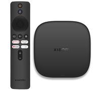 Xiaomi TV Box S 3ème génération version britannique, 4K UHD, 2 Go de RAM + 32 Go de ROM, Dolby Vision & Atmos, WiFi 6, HDMI 2.1, Google TV, streaming rapide, noir (avec prise britannique)