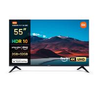 XIAOMI TV F 55 Pouces 2025, 4K UHD Smart TV, Fire OS8, L55MB-FAEU | 60Hz panel with 120Hz Game Boost Mode, 2GB+32GB, AirPlay supported, Alexa Voice Control, HDR10, MEMC