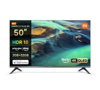 XIAOMI TV F Pro 50, 127 cm (50 Pouces), 4K UHD QLED, Smart TV, Fire TV, Contrôle Vocal Alexa, HDR10,60Hz avec 120Hz Game Boost Mode, MEMC, 2Go+32Go, Compatible avec AirPlay