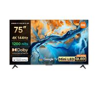 Xiaomi TV S Mini LED 75 2025 190,5 cm (75") 4K Ultra HD Smart TV Wifi Noir 1200 cd/m²