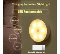 Xiaomi-Veilleuse LED avec capteur de mouvement PIR,aste par USB,lampe de nuit pour armoire de cuisine,décoration de chambre à coucher - Type Warm white light-4 PCS