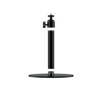 Support de Moniteur en Acier Allié Carbone, Tête Sphérique Réglable à 360°, Capacité de Charge 5kg, Anti-corrosion, Portable & Facile à Installer pour Multi-scènes
