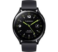 Xiaomi Watch 2 - Montre connectée avec bracelet - taille du poignet : 140-210 mm - affichage 1.43" - 32 Go - Bluetooth, Wi-Fi - 36.8 g - noir