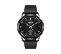 Xiaomi Watch S3 3,63 cm (1.43") AMOLED 47 mm Numérique 466 x 466 pixels Écran tactile Noir GPS (satellite)