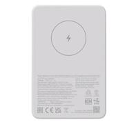 Xiaomi WPB0507 banque d'alimentation électrique Lithium-Ion (Li-Ion) 5000 mAh Recharge sans fil Blanc