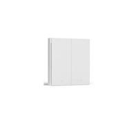 Xiaomi wrs-r02 - interrupteur mural émetteur zigbee double boutons, ultraplat alimenté par pile