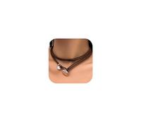 XIAOMOJEW Collier ras du cou bohème pour femme en daim avec pendentif turquoise, one, Acier allié, Pas de gemme