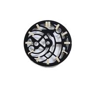 xiaopang 1PCS NH70 Dial Out 28.5mm for NH72 Movement Watch Accessories Repair Tool(D-Black no lume)