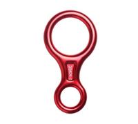 xiaopang Descendeur d'escalade 35KN, 1 pièce, Figure 8 Mots, Anneau de Corde, équipement de Dispositif à Huit Engrenages de Descente(Red)