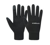 xiaopang Gants de Football imperméables à poignée Thermique, 1 pièce, for Joueur de Cyclisme en Plein air, vélo, Sports de Plein air, Guantes Moto(SMT001C-black,L)