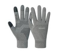 xiaopang Gants de Football imperméables à poignée Thermique, 1 pièce, for Joueur de Cyclisme en Plein air, vélo, Sports de Plein air, Guantes Moto(SMT001C-grey,XL)