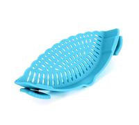 xiaopang Passoire à clipser, Pot for passoire en Silicone, convient à tous les bols, 1/2 pièces(1Pc Blue)