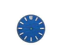 xiaopang Pièces de Montre for NH35, 28.5mm, 1 pièce, Plus BGW9 Lume Mod NH34(Blue no Date,Rose Gold No lume)