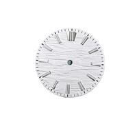xiaopang Pièces de Montre for NH35, 28.5mm, 1 pièce, Plus BGW9 Lume Mod NH34(White no Date,Silver Blue lume)
