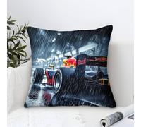 XiaopangXY Bull Racing Housses De Coussin 45x45cm, Housse De Coussin Formulaone Taie Oreiller en Polyester Lin pour Salon Patio Jardin Canapé Coussin Decoration
