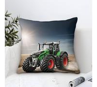 XiaopangXY Johndeer Housse De Coussin Canape Decoration, Salon FT Tracteur Cadeau Housse Coussin pour Canapé 40x40cm Chambre Deco Exterieur Decoratif