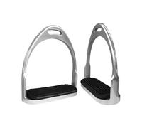 XIAOQENAN 1 paire d'étriers d'équitation haute résistance avec coussinet en caoutchouc antidérapant et aluminium antirouille