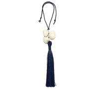 XIAOQENAN 1 porte-clés tendance à pompons pour divers sacs à dos décors de mode breloque conque naturelle accessoire femme pendentif coquille naturelle, a02