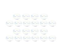 XIAOQENAN 20pcs Bicycles Valves Autocollants Rims Protector Buzzle Air De VTT À Instruction pour Installer des Vélos Protector