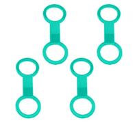 XIAOQENAN 4pcs Silicone Splancelels Masque Sangle De Gardien De Plongée Sangle du Gardien Plonge des Tubes