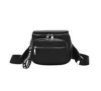 XIAOQENAN À Bandoulière Unisexe La Mode Avec Sacs Bandoulière Spacieux PU Intérieur Casual Pour Les Voyageurs Coffre Extérieur Pratique