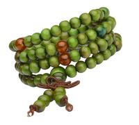XIAOQENAN À Perles en Bois Long Artisanat avec Décoration De Conceptions Portables pour Ceux Qui Apprécient Les Pratiques De Pleine Conscience Bijoux Spirituels