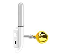 XIAOQENAN Alarme lumineuse de pêche avec clip en métal durable, indicateurs de touches étanches pour diverses conditions météorologiques, double clip d'alertes de morsures de pêche