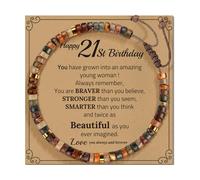 XIAOQENAN Artisanat réglable avec des designs uniques et carte de bénédiction portable pour cadeaux d'anniversaire dans différentes couleurs designs uniques