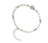 XIAOQENAN Bracelet délicat en forme d'éléphant turquoise pour un usage quotidien, bijou à la main, cadeau parfait, bijou élégant à breloques éléphant, taille unique, Comme décrit