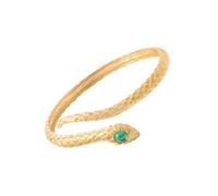 XIAOQENAN Bracelet élégant en forme de serpent ouvert - Bijou de poignet élégant en forme de serpent - Convient pour les femmes de la culture chinoise, taille unique, Comme décrit