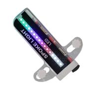 XIAOQENAN Clats De Roue Vélo Route Coutrations À LED 32 Modèles Étanche