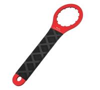 XIAOQENAN Clé de pédalier en alliage d'aluminium pour vélo, axe central, clé à molette, outil de démontage de support de vélo