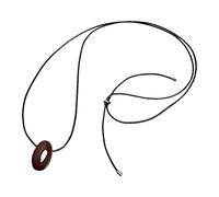 XIAOQENAN Collier avec pendentif sphère distinctif inspiré de la mode - Longue chaîne de pull avec accent de sphère - Accessoire décontracté, taille unique, Comme décrit, Comme décrit.