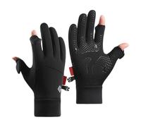 XIAOQENAN Gants d'hiver thermiques pour écrans tactiles - Coupe-vent - Chauds - Pour le ski, le snowboard, le pelletage, le cyclisme, la randonnée - Doublure en polaire