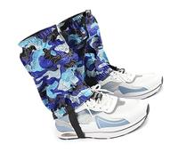 XIAOQENAN Guêtres imperméables réglables pour bottes de neige pour homme et femme, pour le ski, la randonnée, le camping et la randonnée