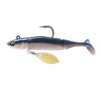 XIAOQENAN Jigs Pêche À La Tête Lesses De Nage De Bain Artificiel T-Tail T-Tail Slow Jigging Wobblers Fishing Baits with Sequins/Treble Hook Professional Fisherman