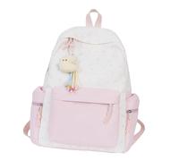 XIAOQENAN Joli sac à dos de voyage pour adolescents, sac à dos esthétique, sac à dos pour étudiants, sac d'école, sac à dos pour étudiant, sac d'école, sac de voyage charmant pour adolescents