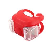 XIAOQENAN Lampes de poche pour vélo à 6 modèles de lumière - Sangle en silicone réglable - Étanche à la pluie - Rechargeable - Pour banlieue