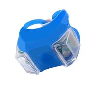 XIAOQENAN Lampes de poche pour vélo à 6 modèles de lumière - Sangle en silicone réglable - Étanche à la pluie - Rechargeable - Pour banlieue