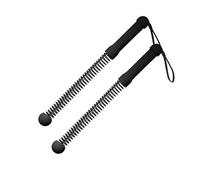 XIAOQENAN Lot de 2 extenseurs de force à ressort flexibles pour biceps et triceps - Pour entraînement de fitness - Pour entraînement de fitness