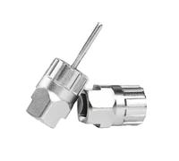 XIAOQENAN Lot de 2 outils de démontage de cassettes de vélo en métal détachables pour réparation de roue d'inertie facile à utiliser