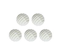 XIAOQENAN Lot de 5 balles de golf en caoutchouc synthétique pour intérieur et extérieur