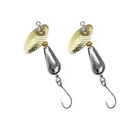XIAOQENAN Lures De Pêche Dure Cuillères Lares Methages Mamelles Paillettes Baites avec des Accessoires Tacle À Croche